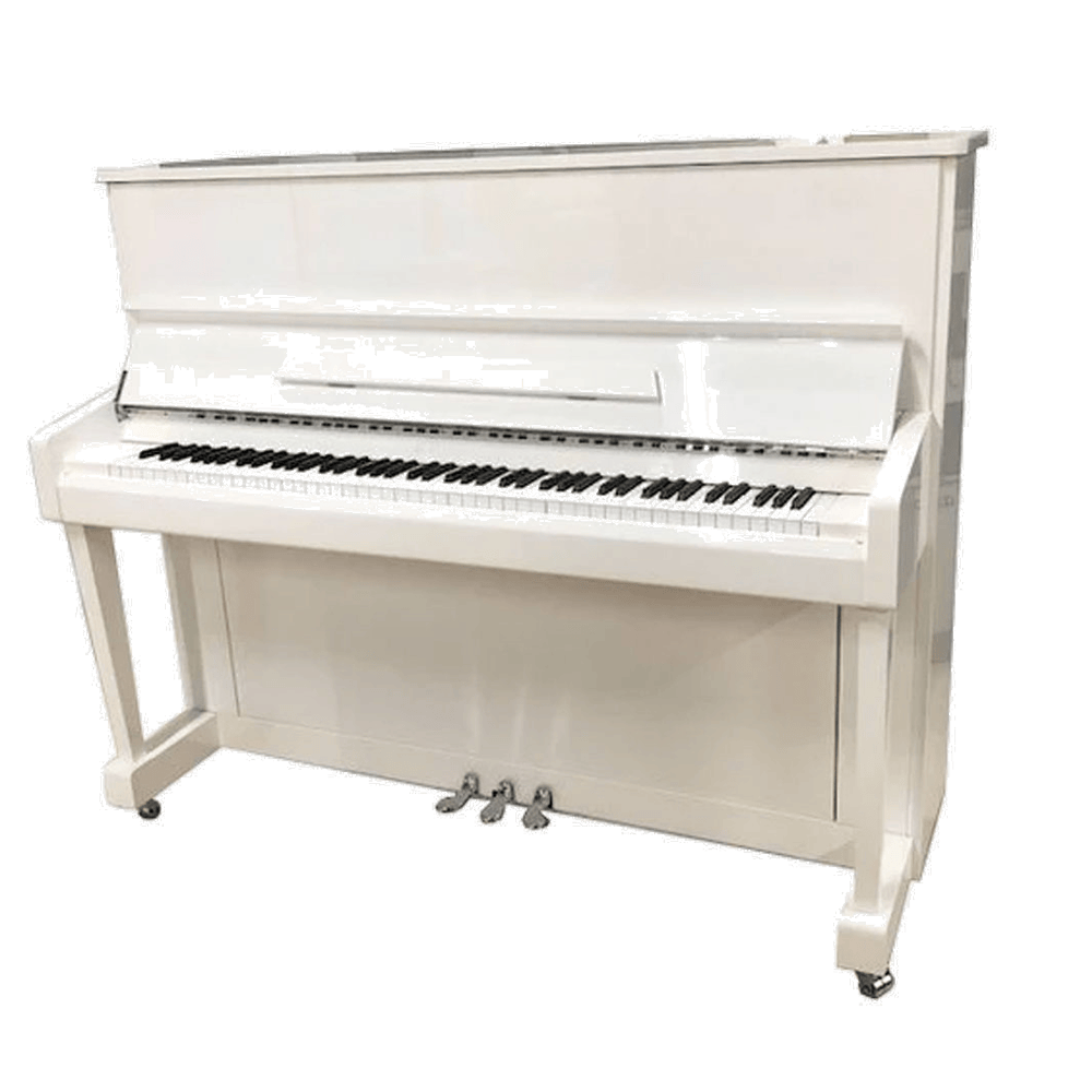 Rippen E-123 Wit Hoogglans Piano