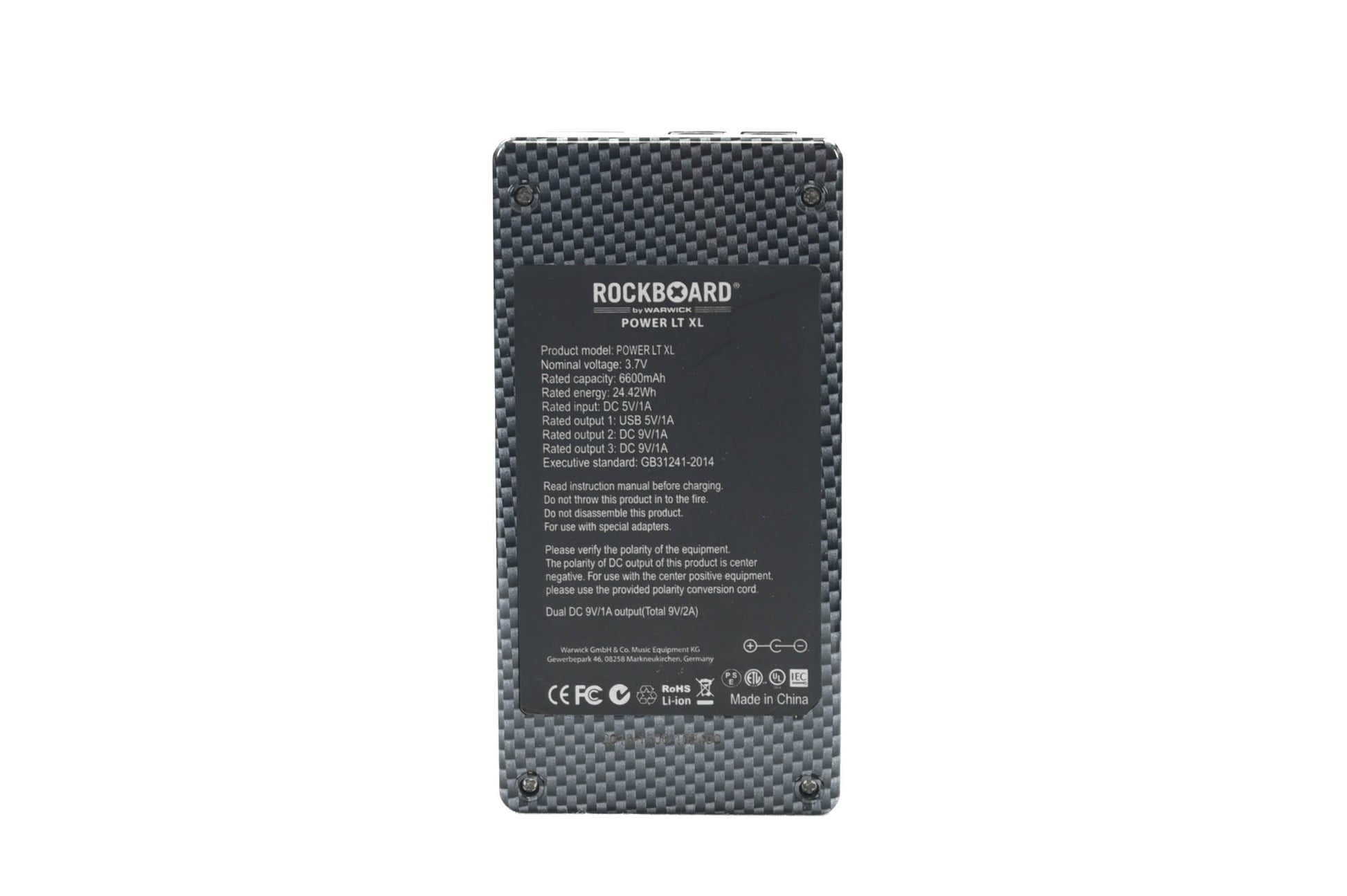 Rockboard Rechargeable Power Station - Power LT XL (2)
