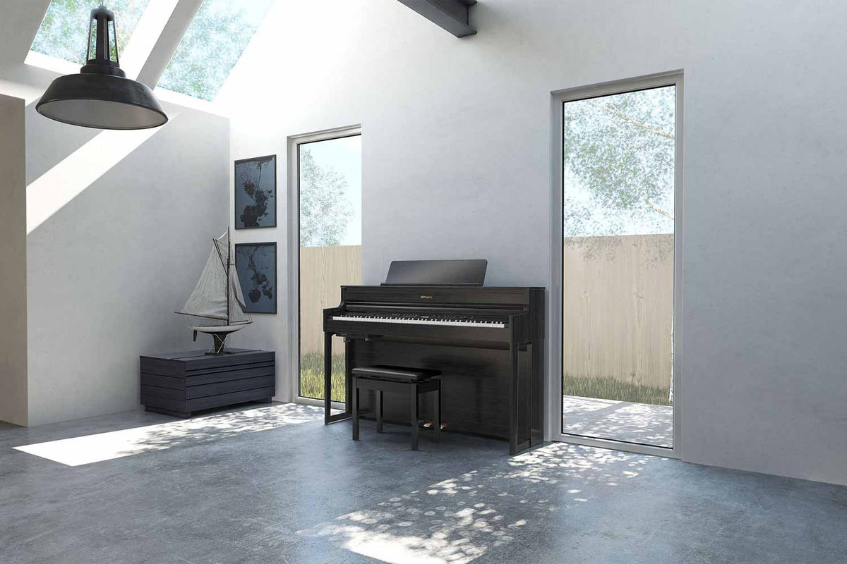 Roland HP704-CH Digitale Piano Charcoal Black