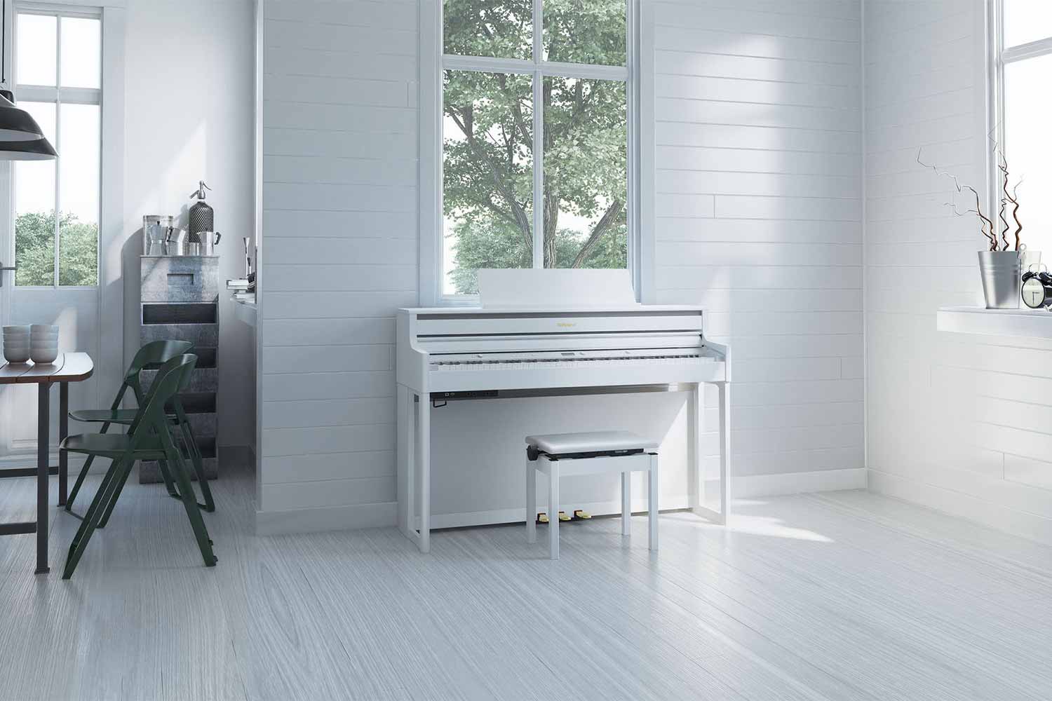 Roland HP704-WH Digitale Piano White (mat)