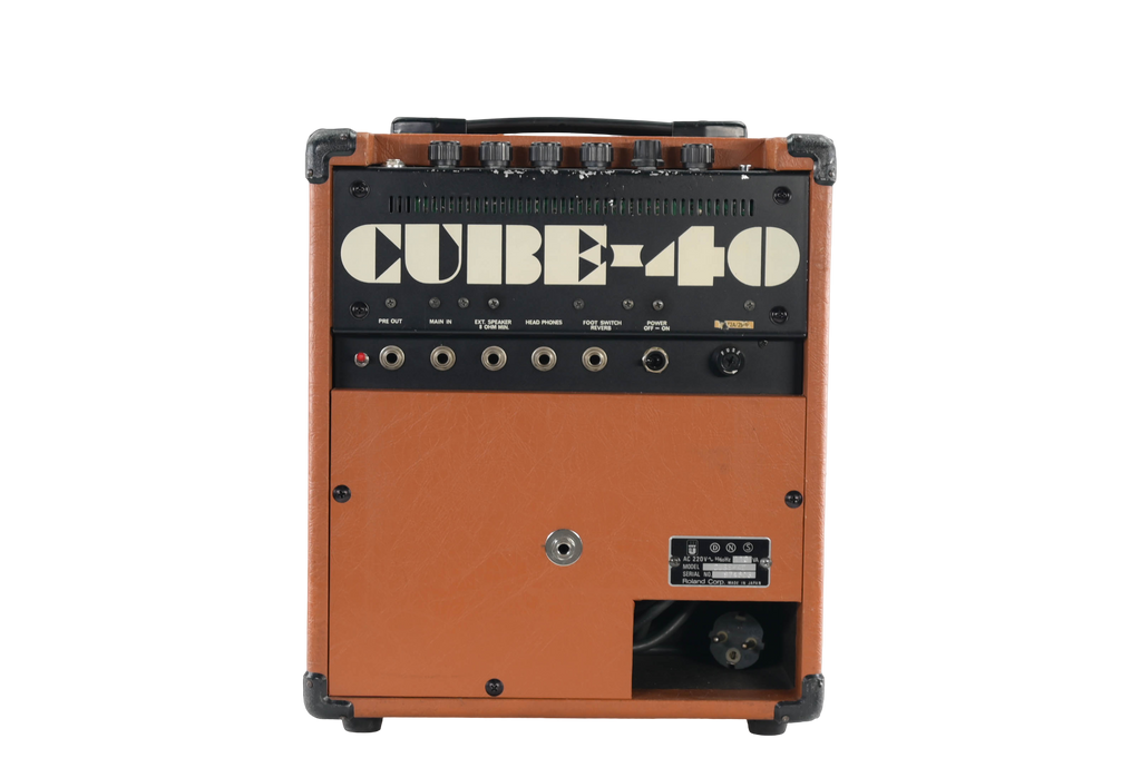 Roland CUBE-40 Orange 1980s - Made in Japan