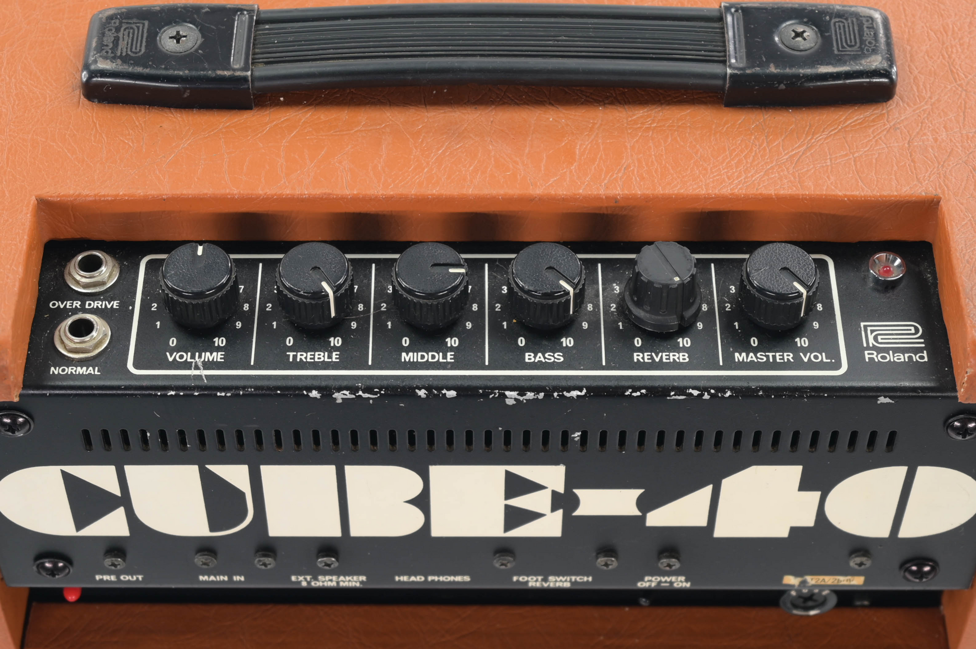 Roland CUBE-40 Orange 1980s - Made in Japan