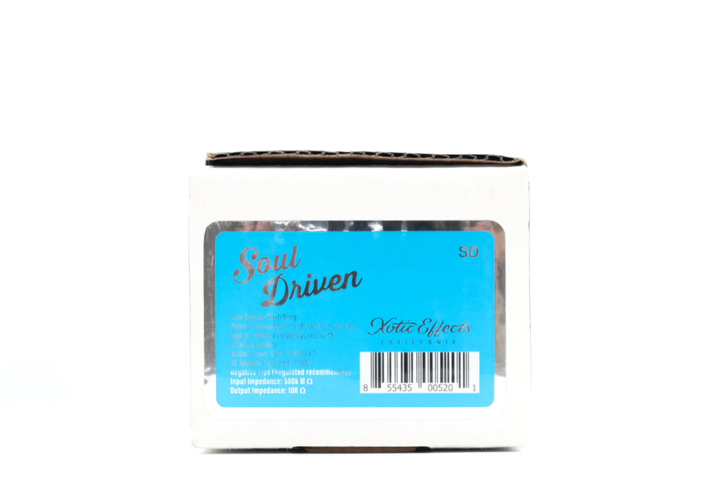 Xotic Soul Driven Overdrive