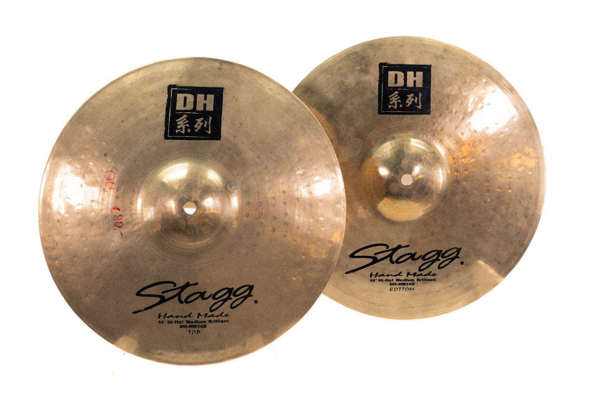 Stagg DH-HM14B 14&quot; Brilliant Medium Hihat Occasion