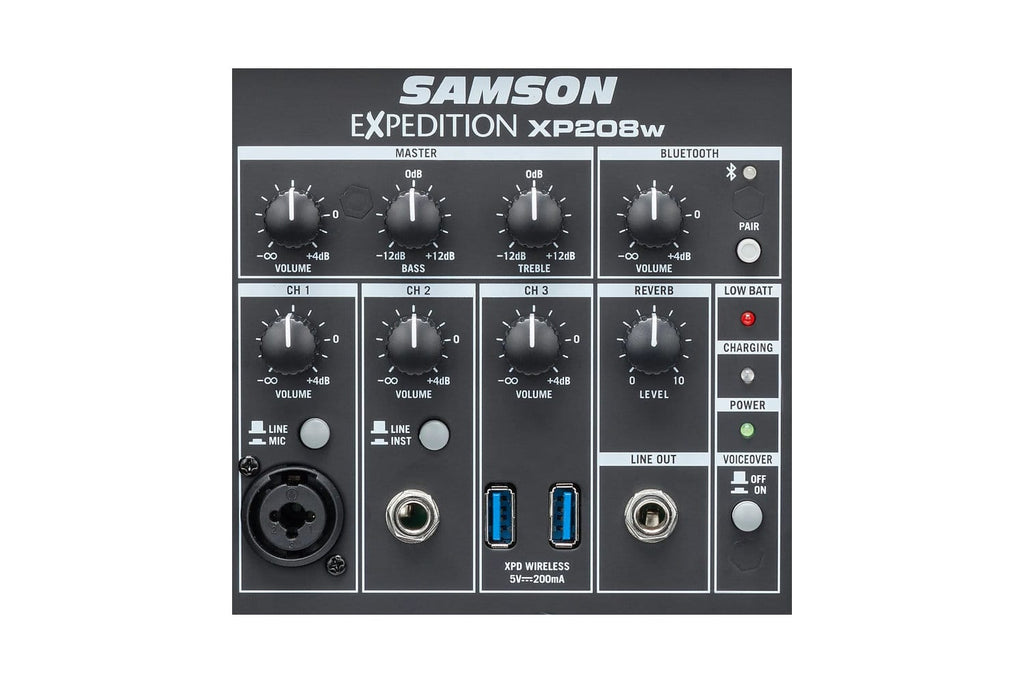 Samson XP208W Rechargeable Portable PA