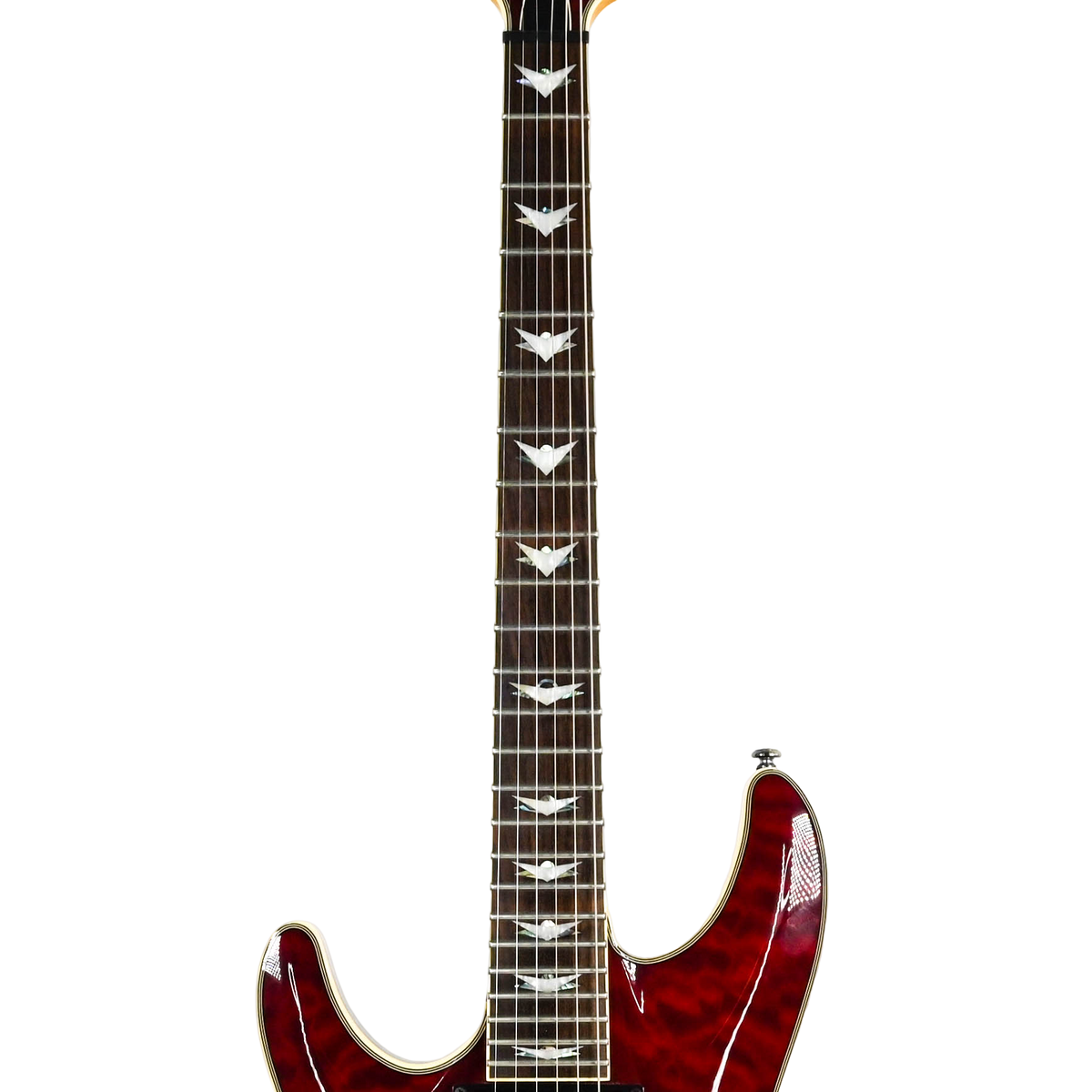 Schecter Omen Extreme 6 Black cherry linkshandig  2019