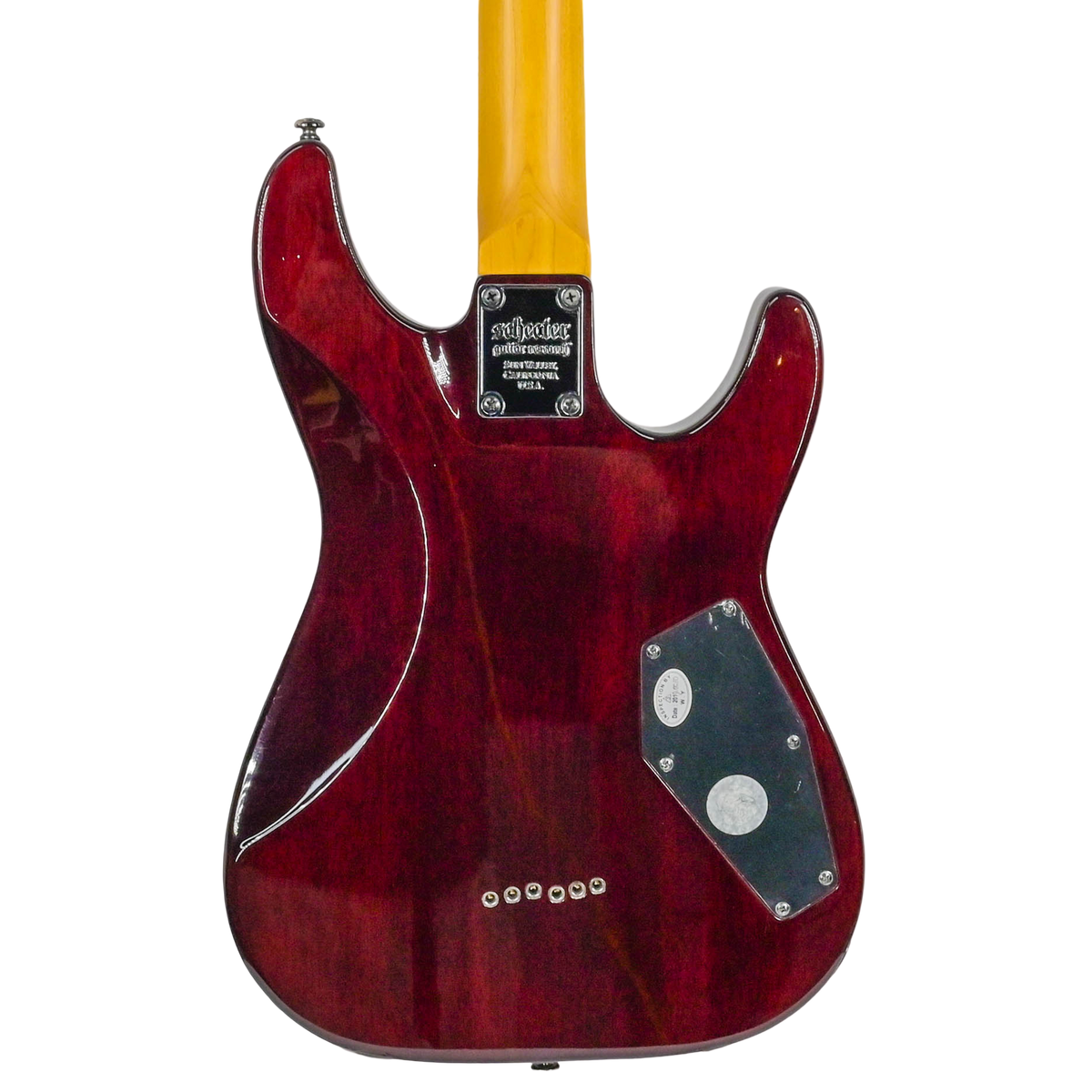 Schecter Omen Extreme 6 Black cherry linkshandig  2019