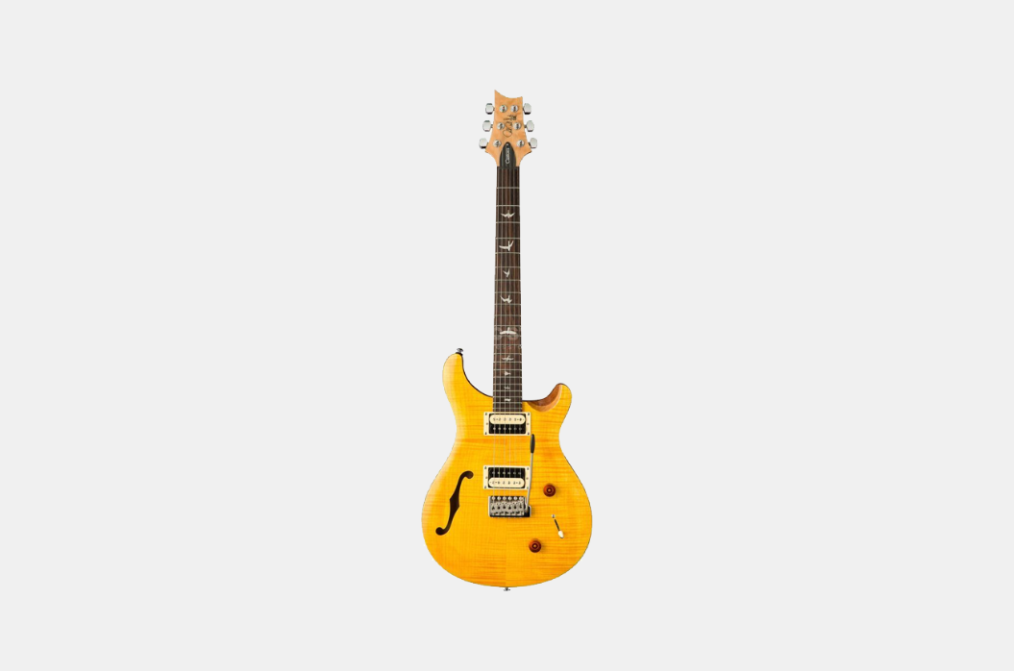 PRS SE Custom 22 Semi-Hollow Santana Yellow