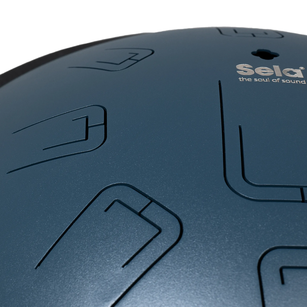 Sela Melody Tongue Drum 14" D Amara Navy blue incl. carrying bag