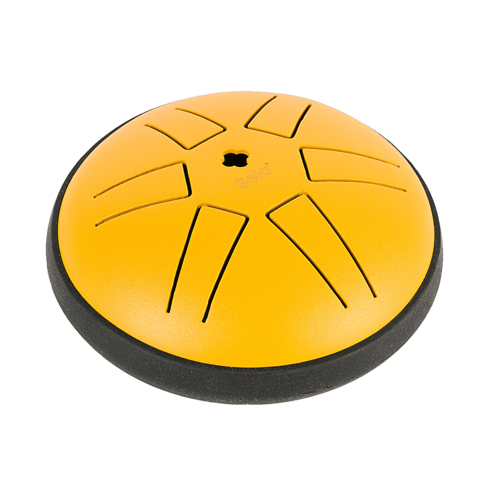 Sela Melody Tongue Drum 4" A Pentatonic Yellow