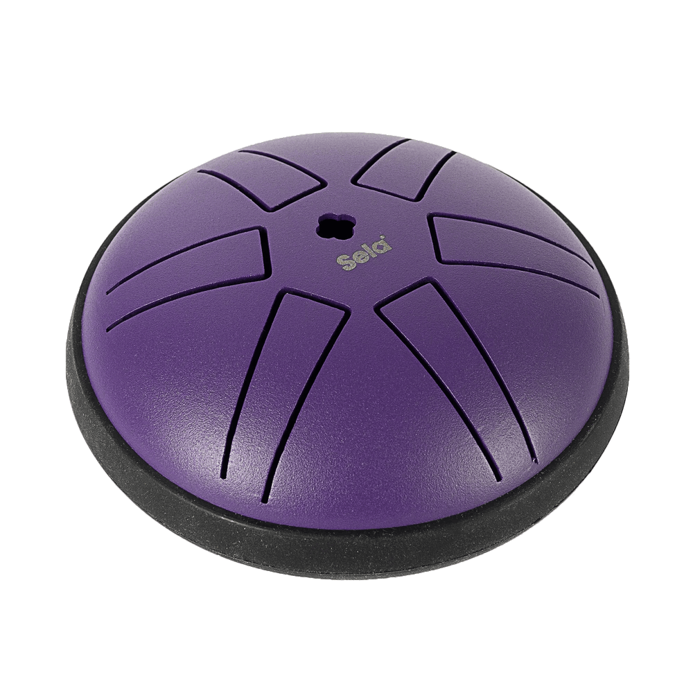 Sela Melody Tongue Drum 4" D Pentatonic Purple