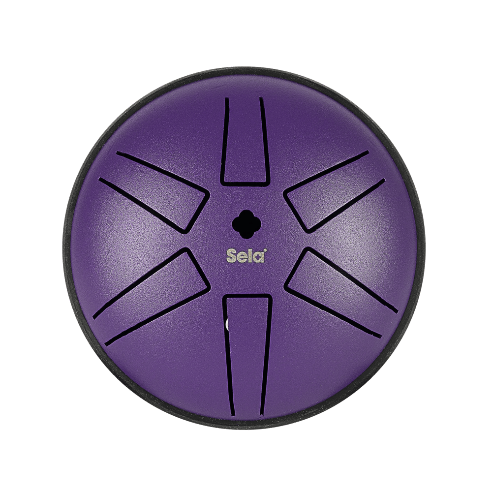Sela Melody Tongue Drum 4" D Pentatonic Purple