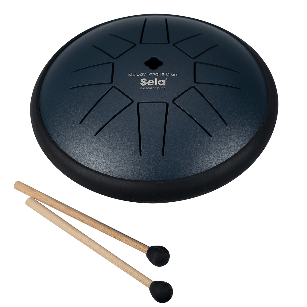 Sela Melody Tongue Drum 6" D Maj Blue