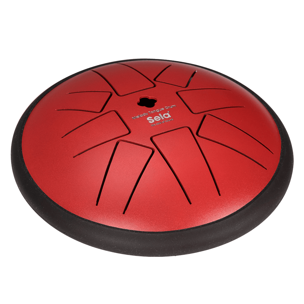 Sela Melody Tongue Drum 6“ F Min Red