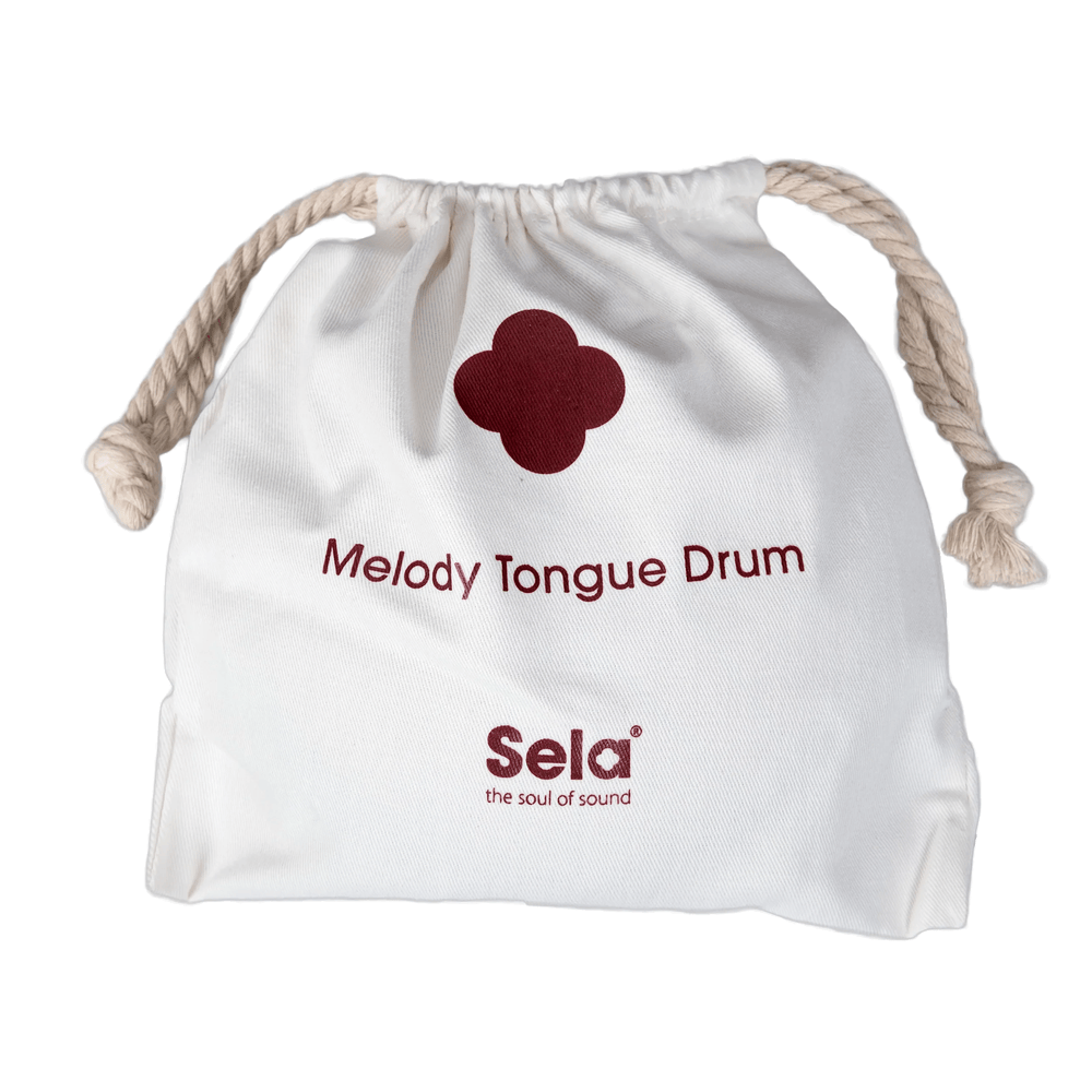 Sela Melody Tongue Drum 6“ G Min White