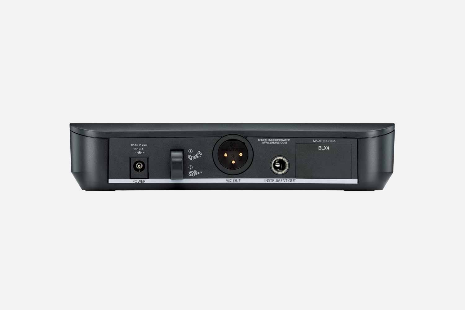 Shure BLX14E-Beta98 Draadloze instrument microfoon set (5355457478820)