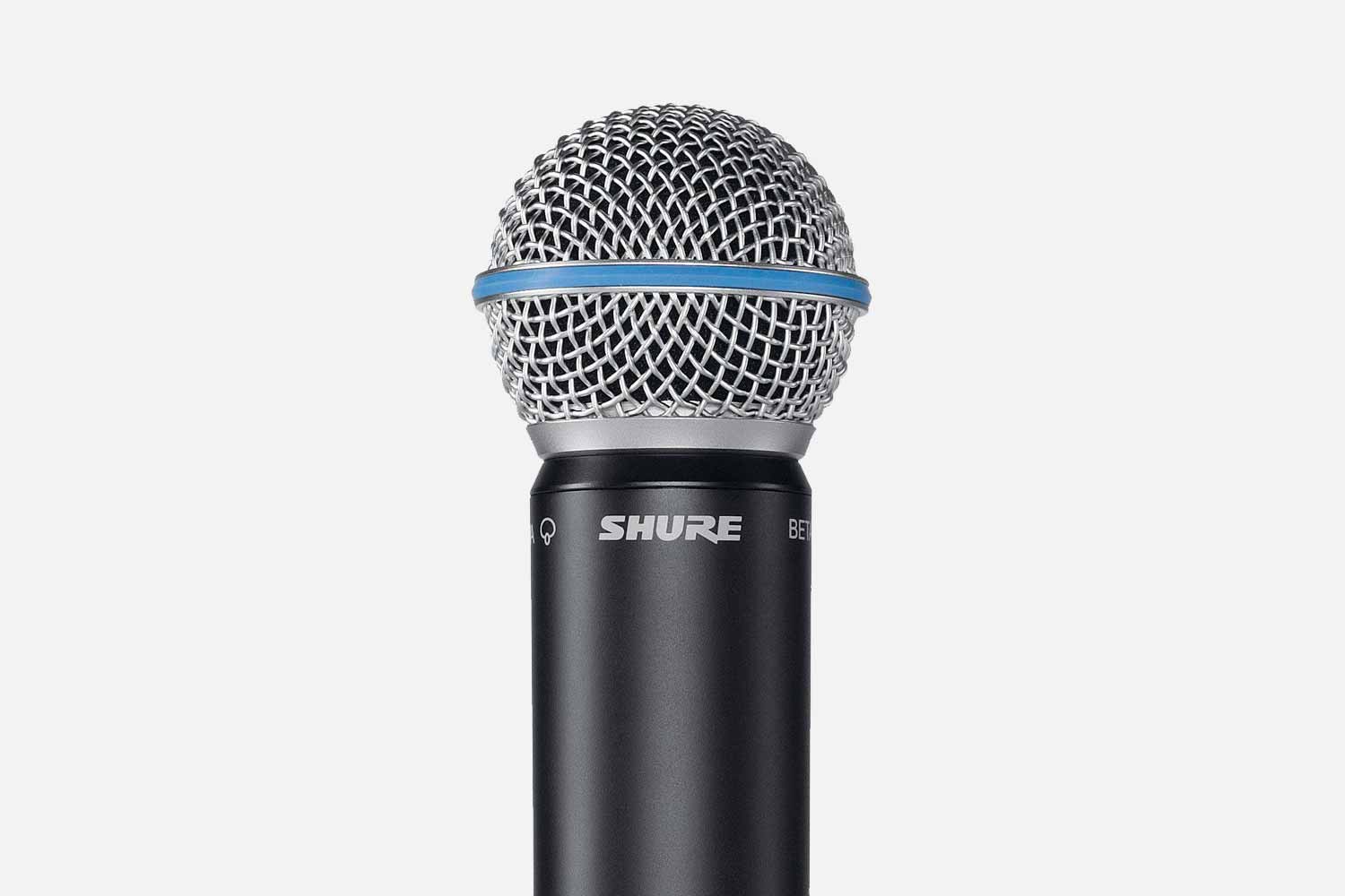 Shure BLX24/Beta 58a draadloze handheld microfoon (5350872842404)