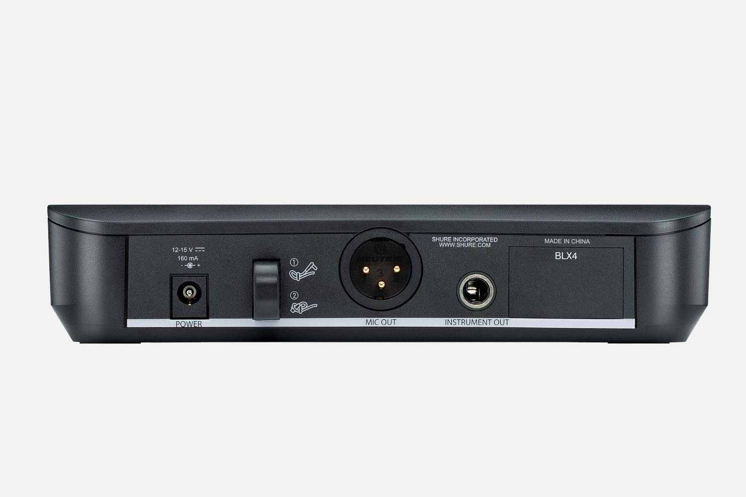 Shure BLX24/Beta 58a draadloze handheld microfoon (5350872842404)