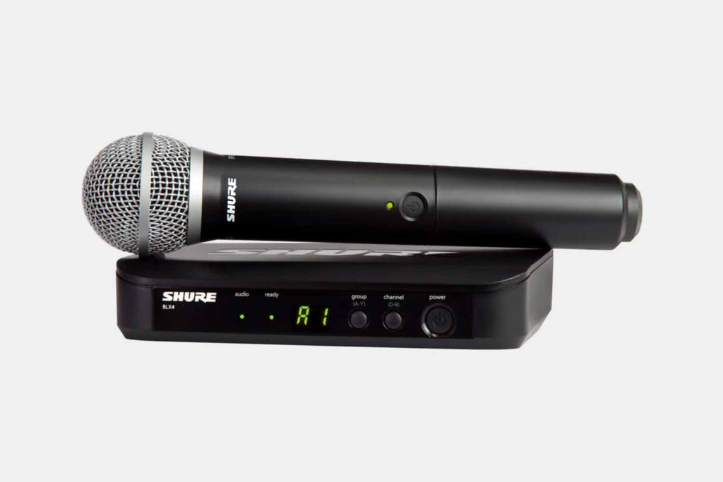 Shure BLX24-PG58 draadloze handheld microfoon