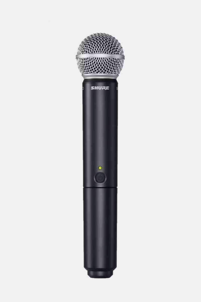 Shure BLX24-SM58 draadloze handheld microfoon