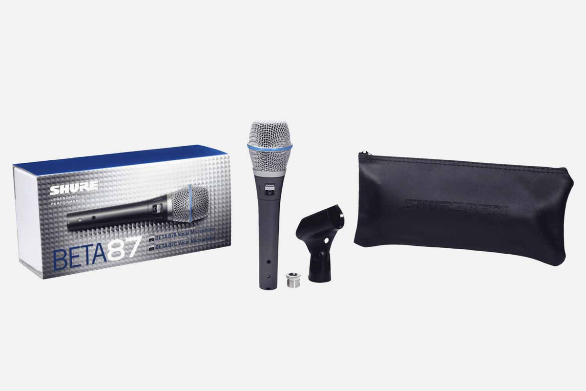 Shure Beta 87A Zangmicrofoon (5379242295460)