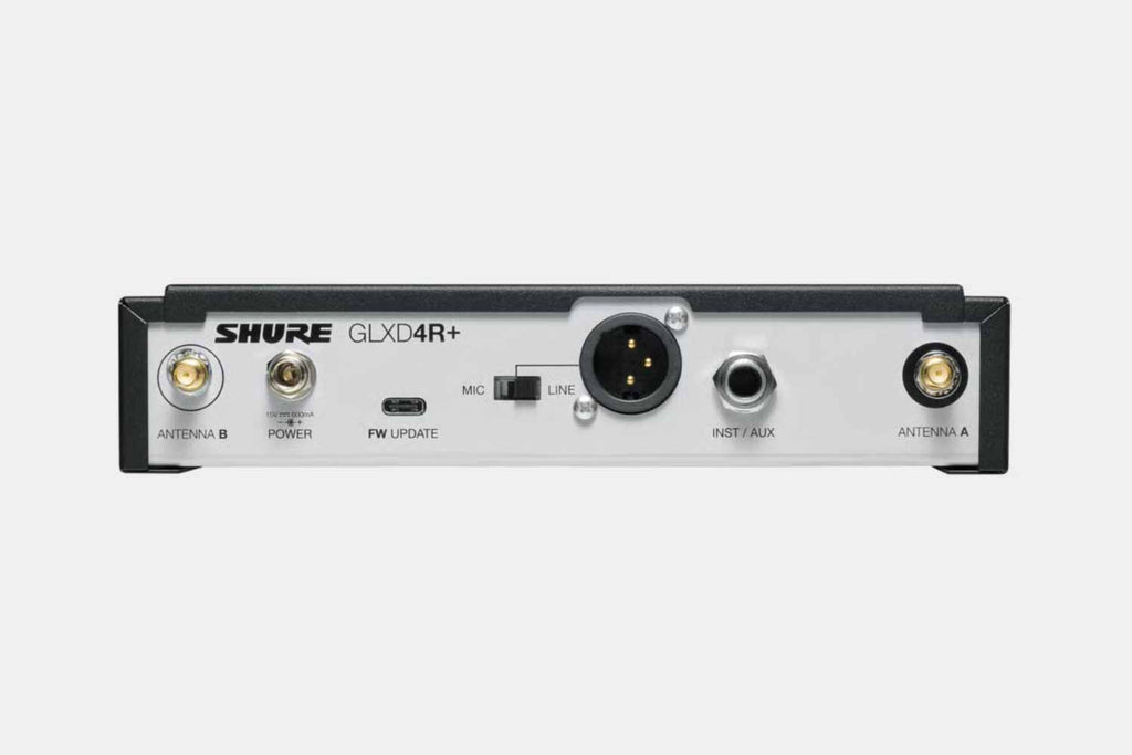 Shure GLXD14+E/SM35-Z4  Digitaal Draadloos Headsetsysteem