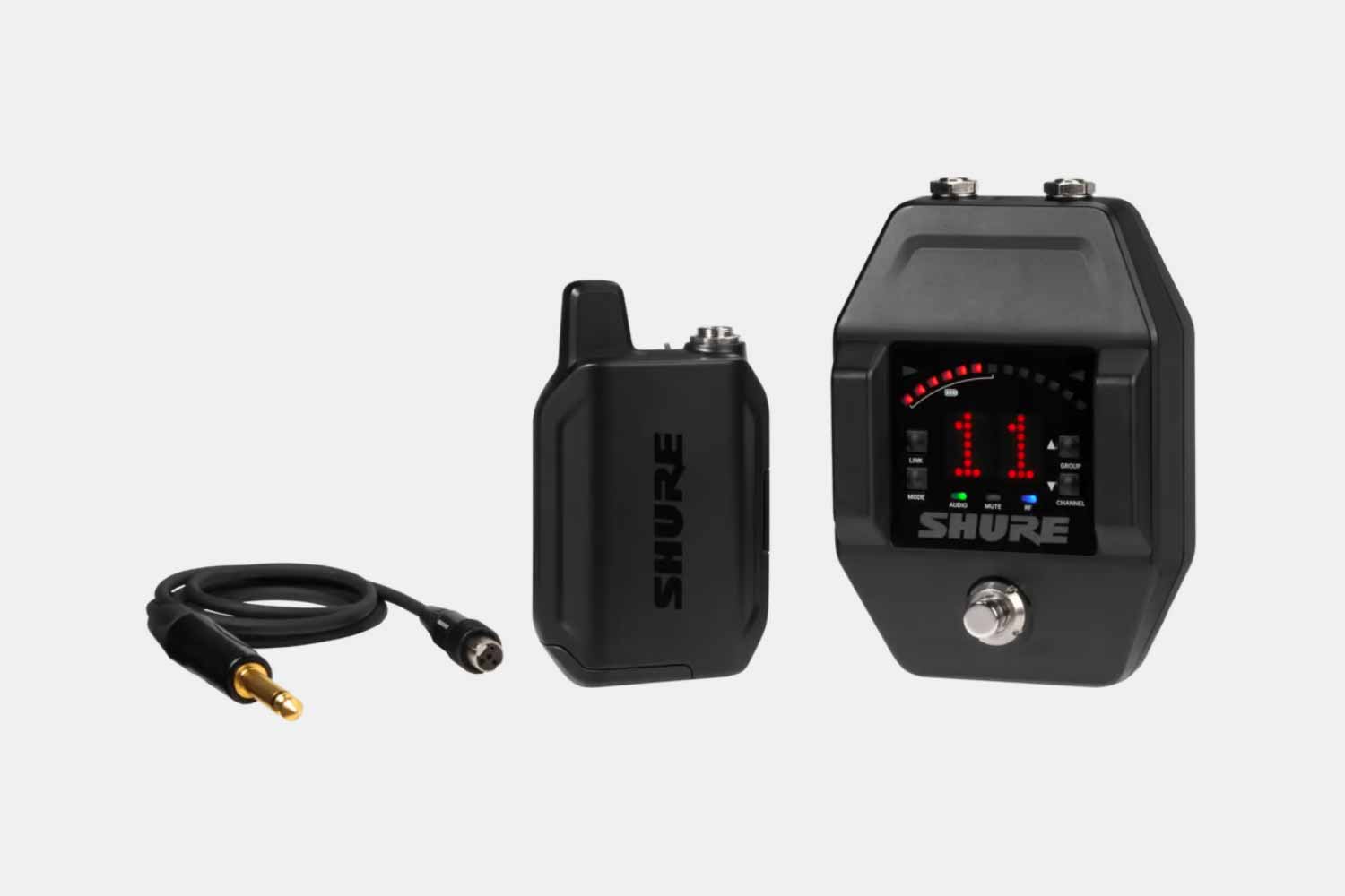 Shure GLXD16+E-Z4 draadloos systeem voor (bas)gitaar