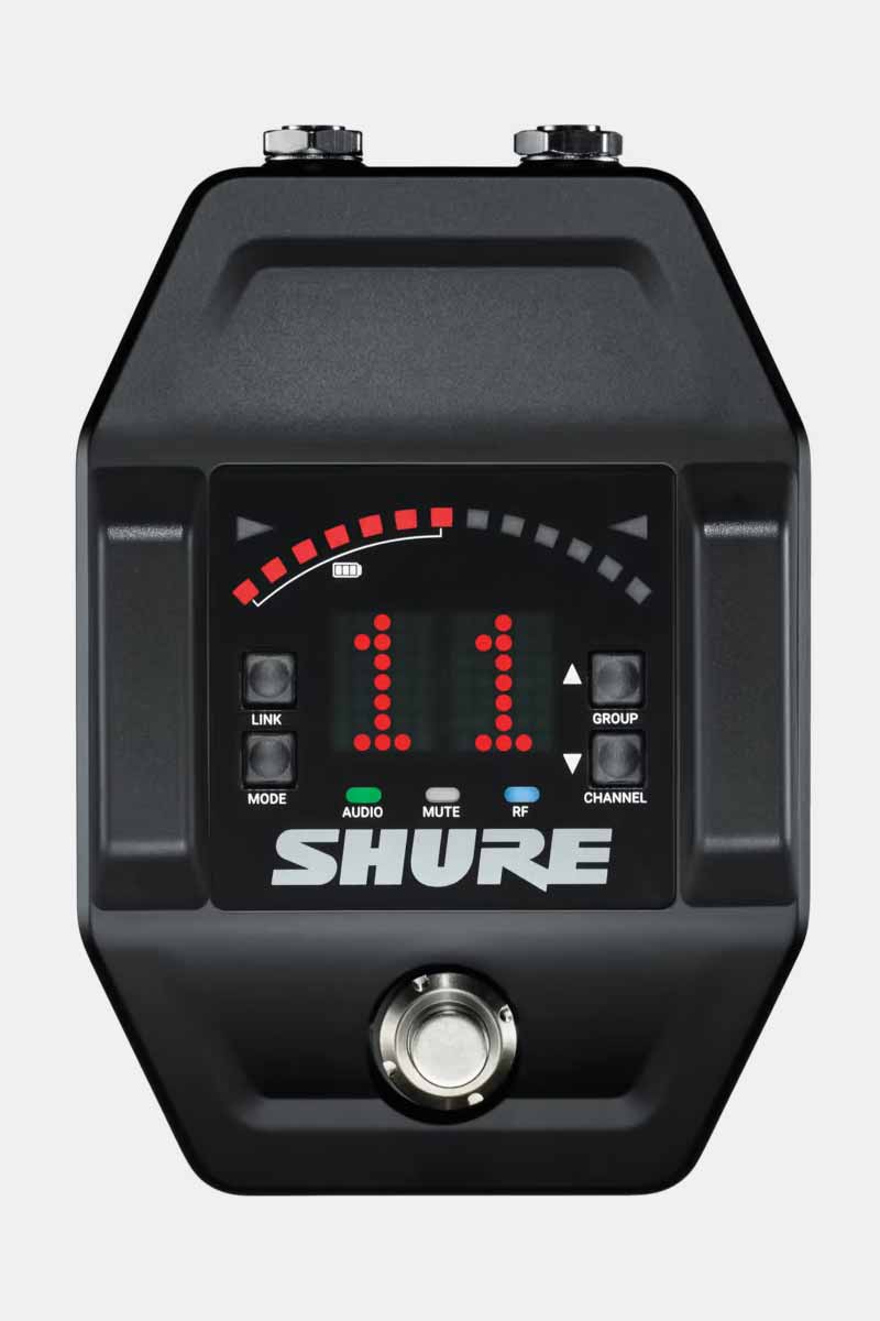 Shure GLXD16+E-Z4 draadloos systeem voor (bas)gitaar
