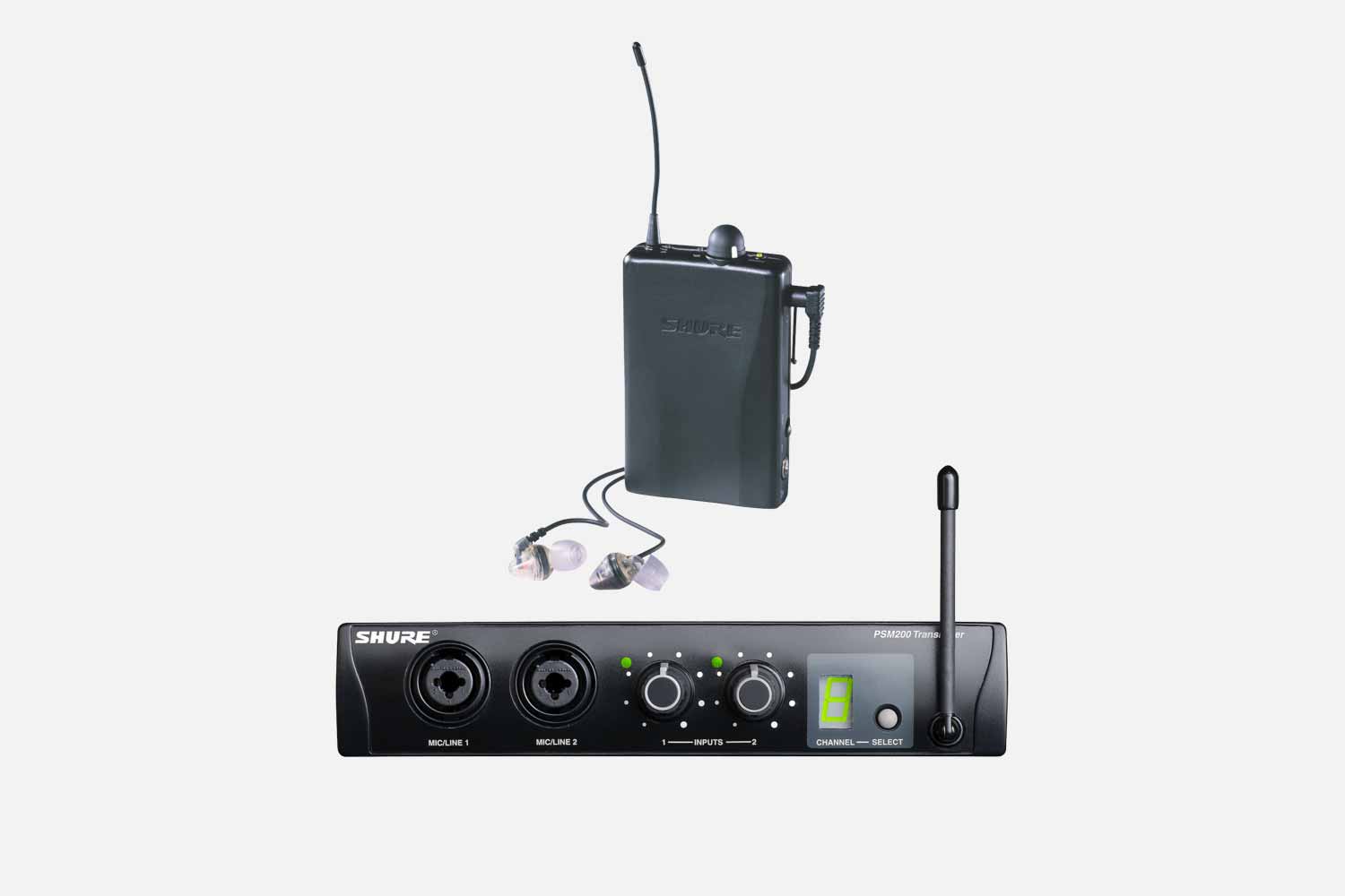 Shure PSM200 Draadloos in-ear monitor systeem (5374011474084)