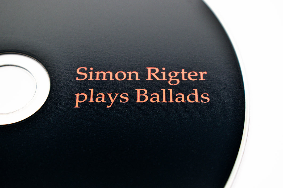 CD Growing Up - Simon Rigter plays Ballads