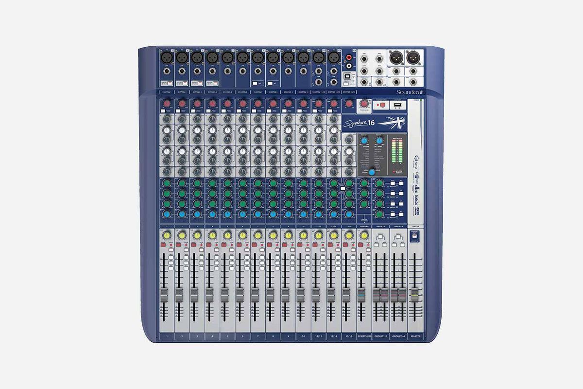 Soundcraft Signature 16 mengpaneel (5370137477284)