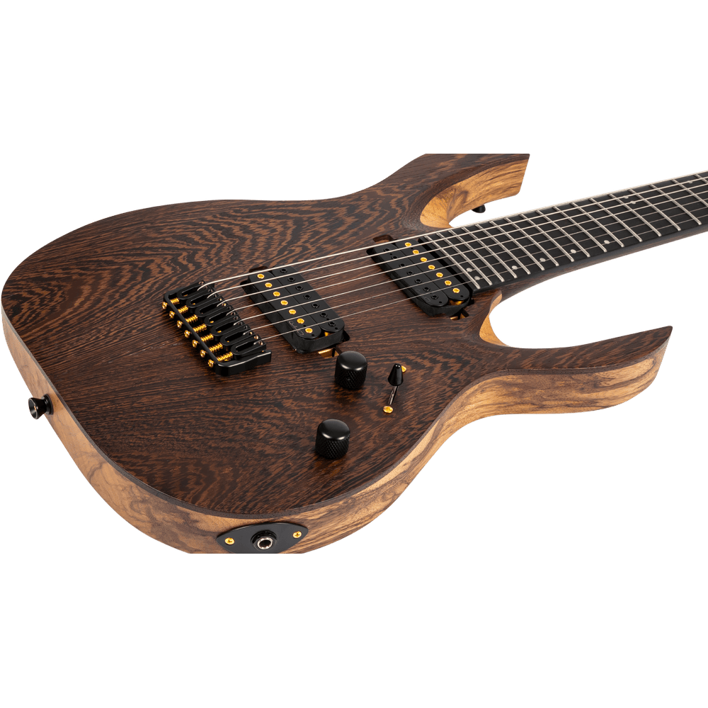 Spira Guitars S-1007 Pro Black Limba Natural