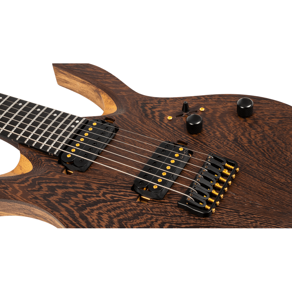 Spira Guitars S-1007 Pro Black Limba Natural