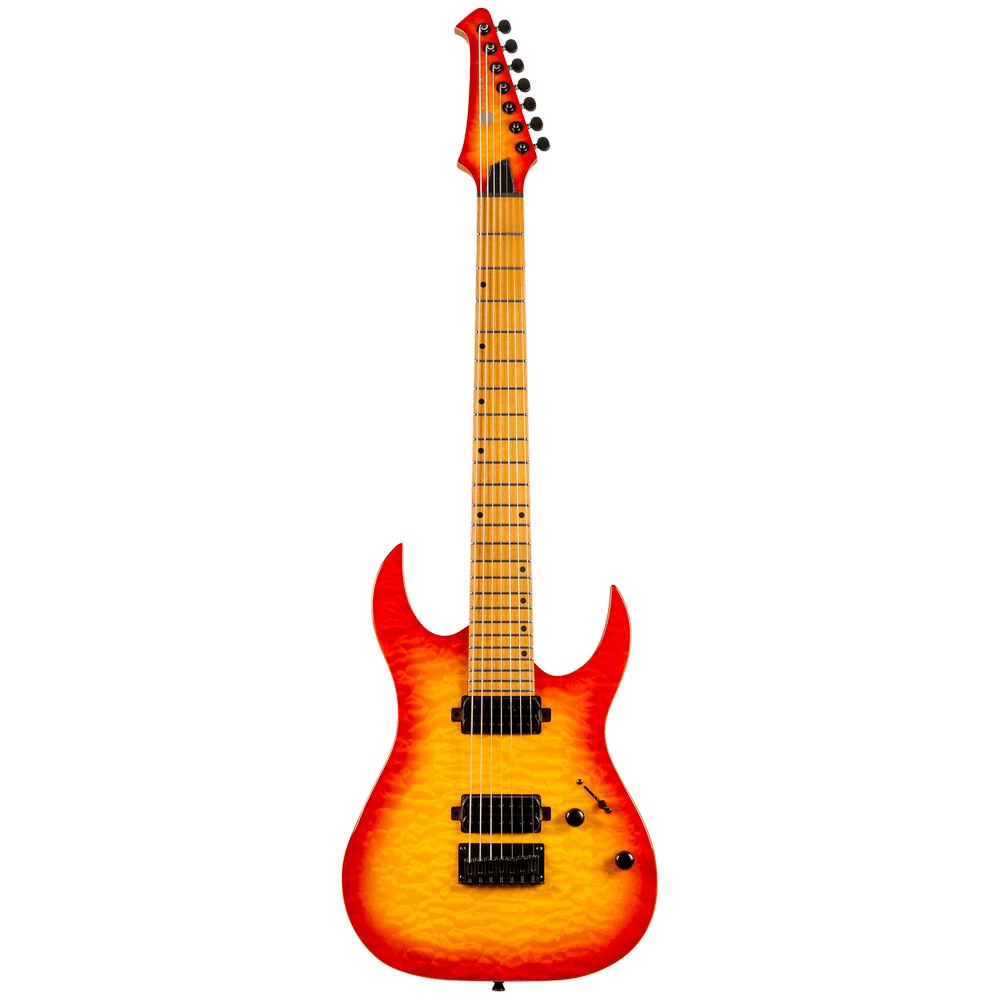 Spira Guitars S-507 QFB Fireburst