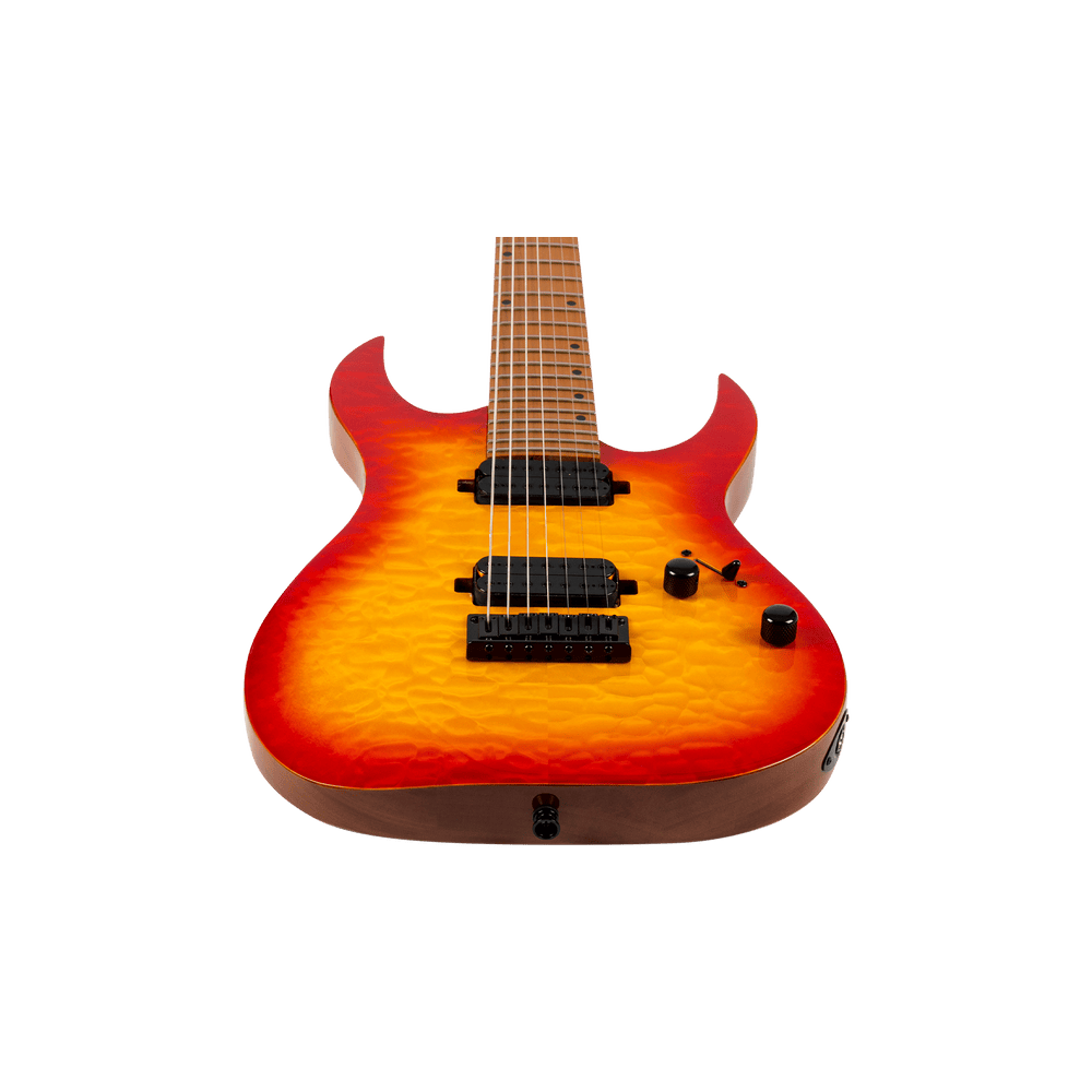 Spira Guitars S-507 QFB Fireburst