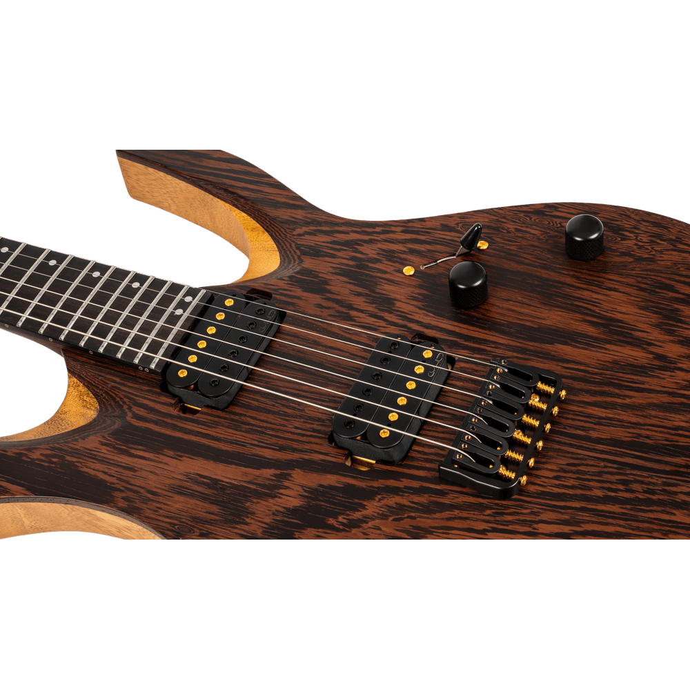 Spira Guitars S-1000 Pro Black Limba Natural