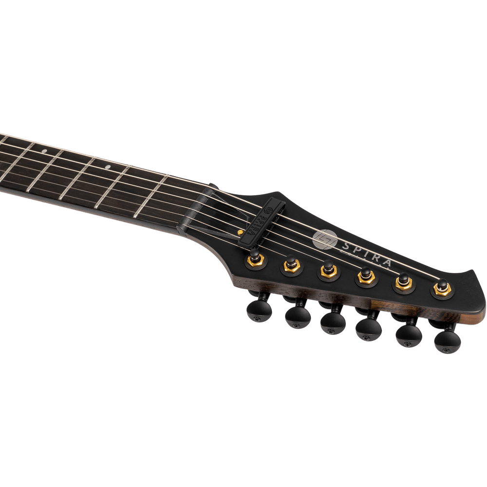 Spira Guitars S-1000 Pro Black Limba Natural