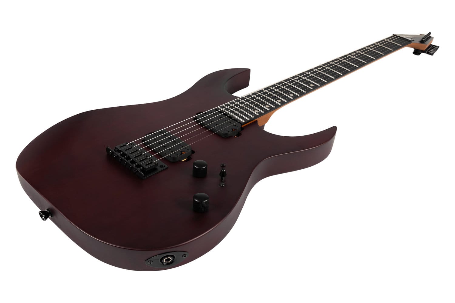 Spira Guitars S-400 MWR Satin Wine Red