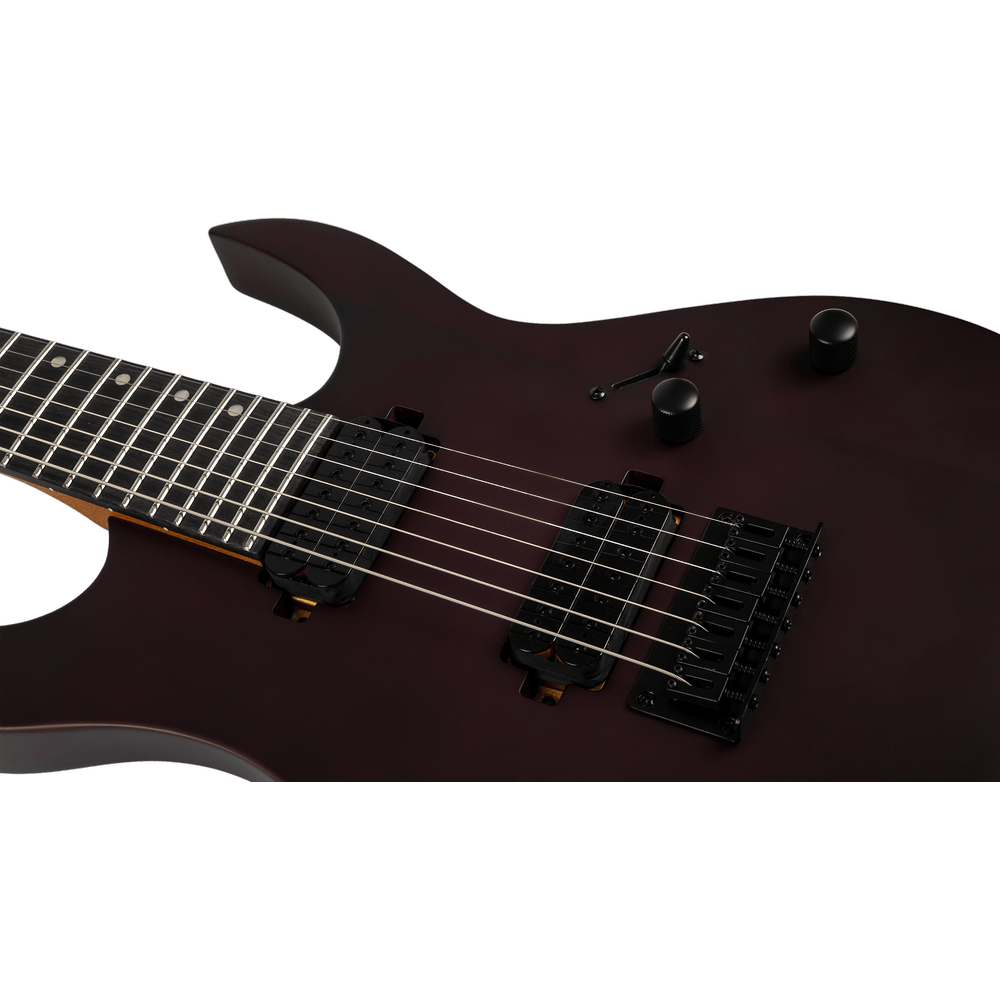 Spira Guitars S-407 MWR Satin Wine Red