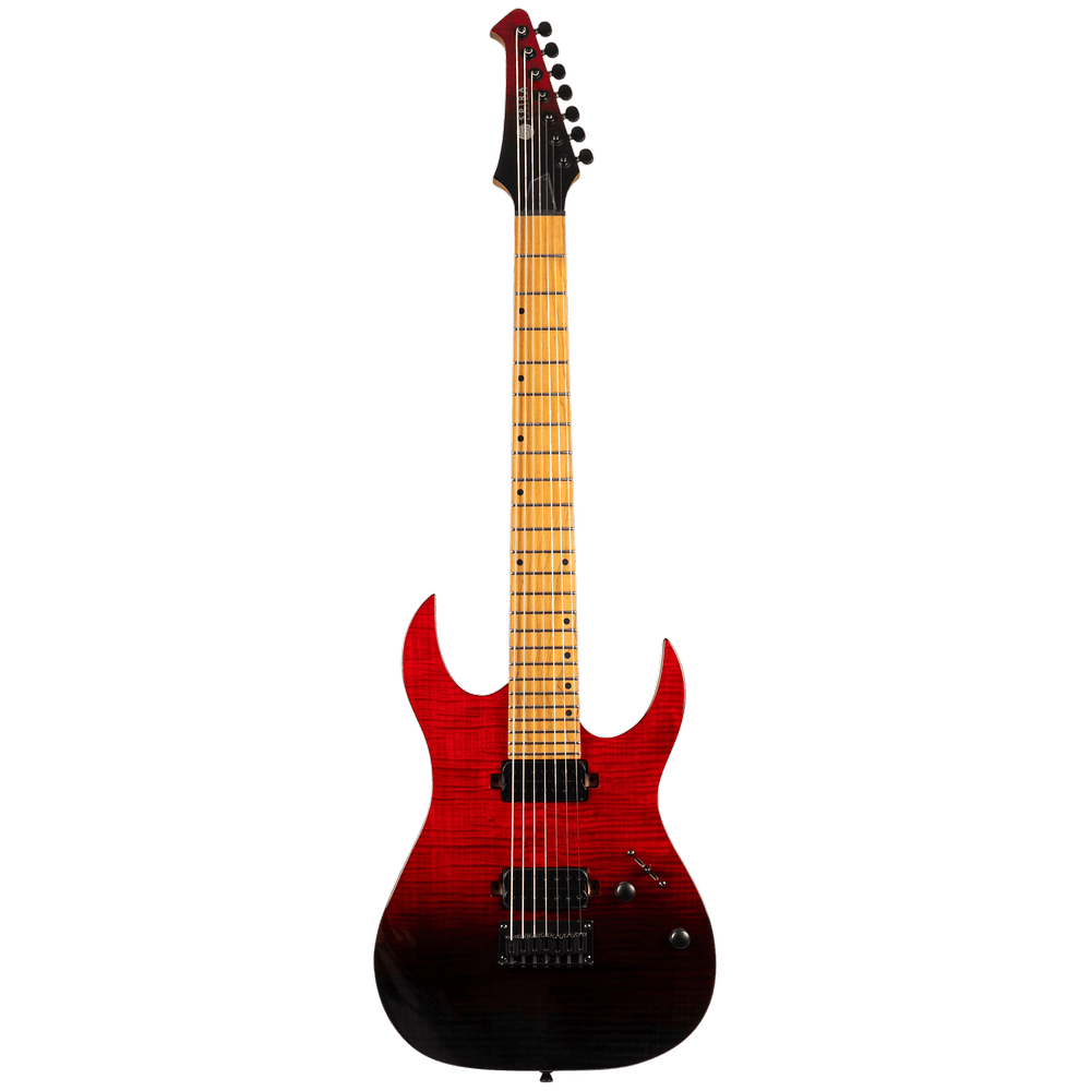 Spira Guitars S-457 TRD Transparent Red