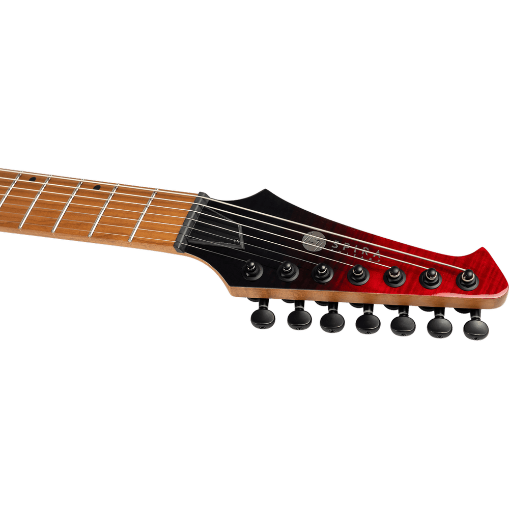 Spira Guitars S-457 TRD Transparent Red