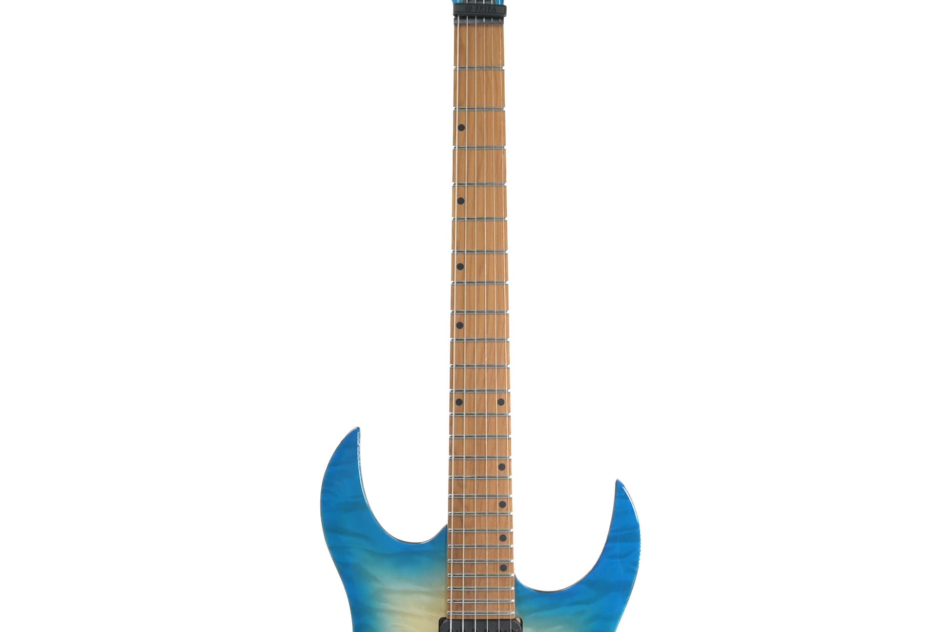 Spira Guitars S-500 QAB  Trans Aqua