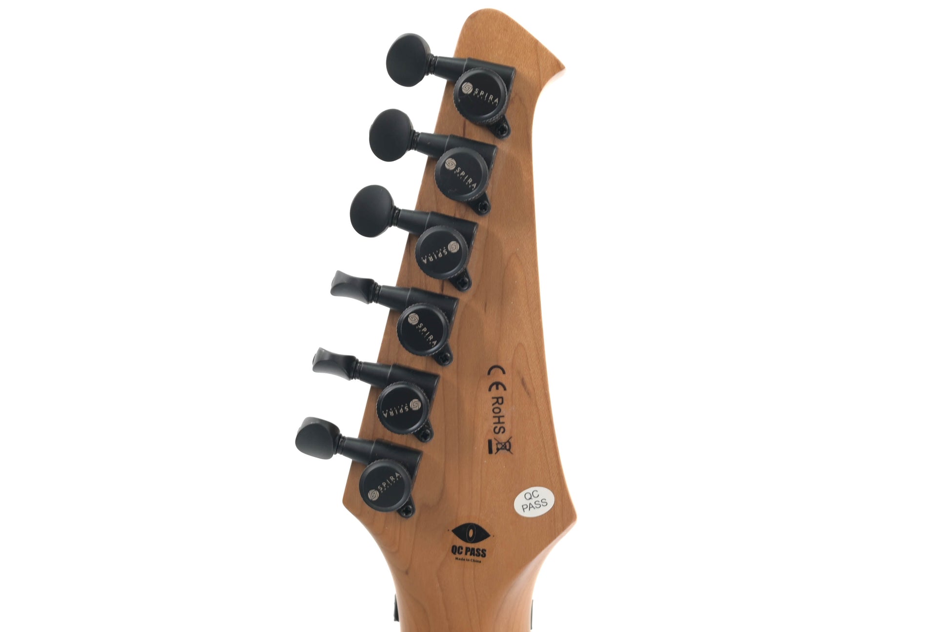 Spira Guitars S-500 QAB  Trans Aqua