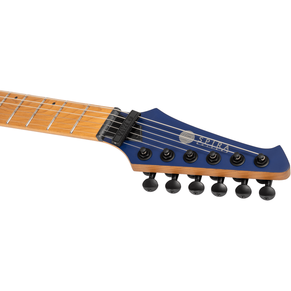 Spira Guitars S-600 ABL Swamp Ash Blue