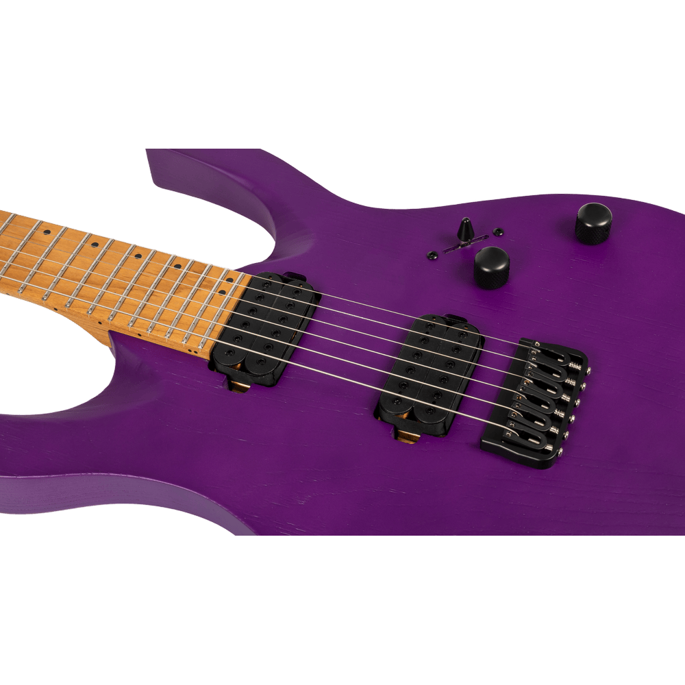 Spira Guitars S-600 APP Swamp Ash Purple