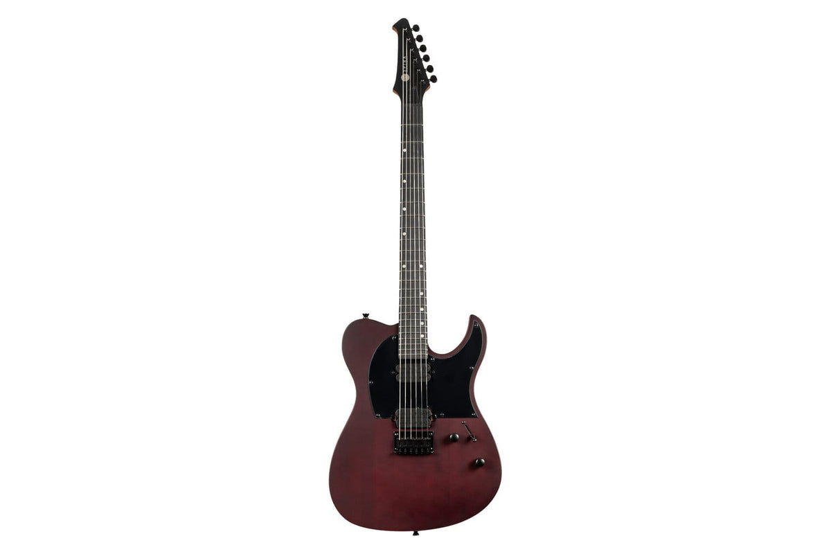 Spira Guitars T-400 MWR Satin Wine Red