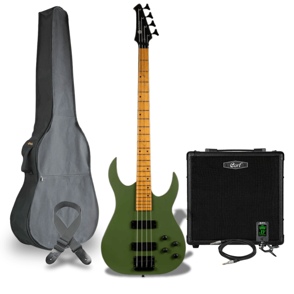 Spira Guitars B-400 Complete set zwart