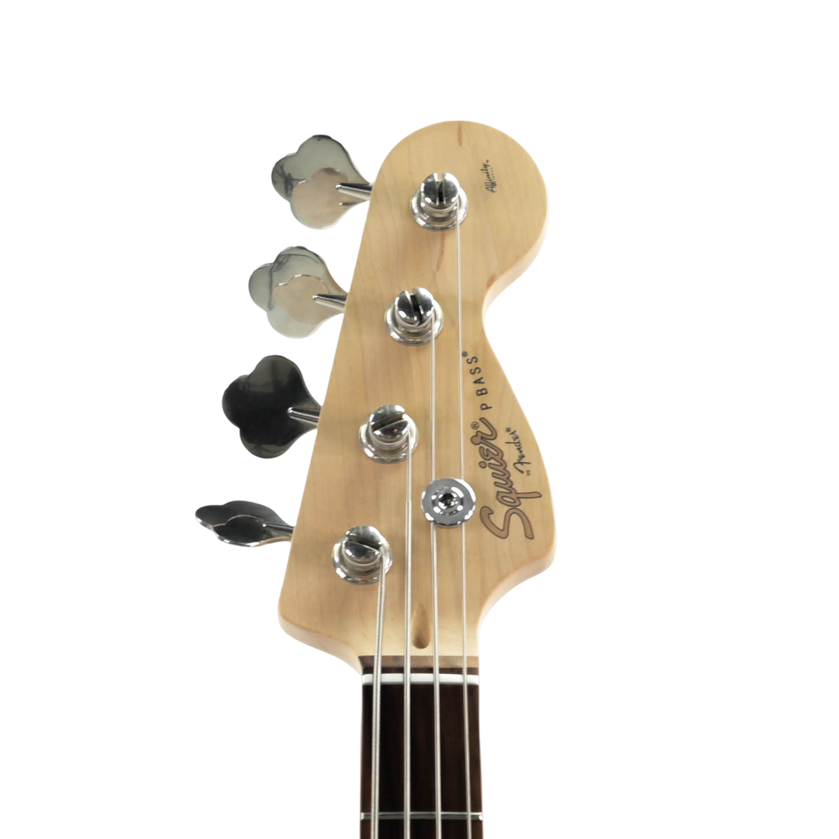 Squier Affinity P J Bass metallic red