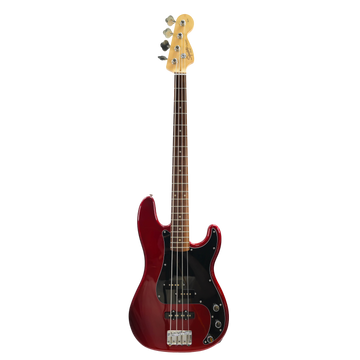 Squier Affinity P J Bass metallic red