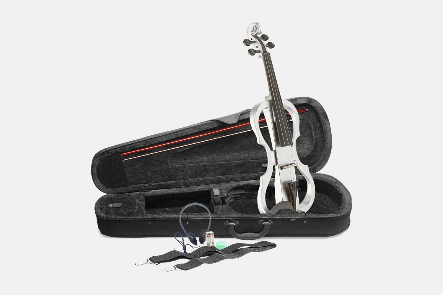 Stagg EVN X-4/4 WH Elektrische viool wit